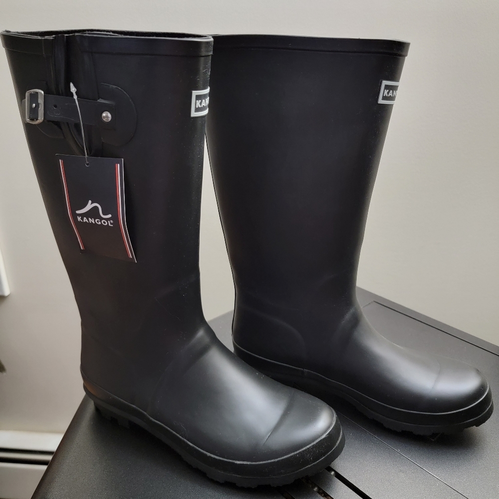 NWT Kangol Ladies Tall Welly- Rain boots